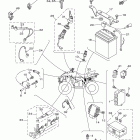 Wolverine 350 2WD YFM35XYL Электрика 1