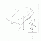 RAPTOR 90 YFM90RBW/YFM90RBL Сидение
