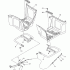 BIG BEAR 400 4WD HUNTER YFM40FBHZ Подножки