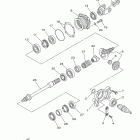 Wolverine 450 4WD YFM45FXYL Промежуточный ведущий вал