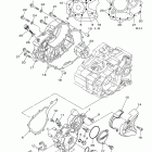 RAPTOR 250 YFM25RBL/YFM25RBW Крышка картера двигателя