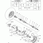 GRIZZLY 450 EPS 4WD HUNTER YFM45FGPHB Переднее колесо