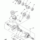 BRUIN 250 2WD YFM25BV Коленчатый вал и Поршень