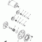 BIG BEAR 400 4WD HUNTER YFM40FBHZ Муфта стартера