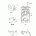 Grizzly 700 FI EPS 4WD Hunte YFM7FGPHY Наклейки 1