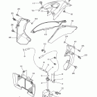 YFZ450X BILL BALLANCE EDITION YFZ450XBBZ Боковая панель