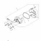 Wolverine 450 4WD YFM45FXYL Фонарь задний