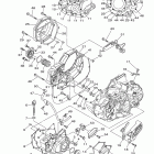 YFZ450RYL/YFZ450RYW Крышка картера двигателя