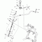 RAPTOR 250 YFM25RBL/YFM25RBW Задний торм цилиндр