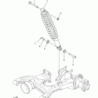 Wolverine 350 2WD YFM35XYL Задняя подвеска