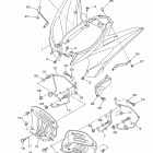 RAPTOR 250 YFM25RBL/YFM25RBW Заднее крыло