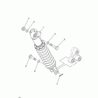 YFZ450 YFZ450YL/YFZ450YW Задняя подвеска