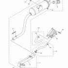 RAPTOR 90 YFM90RBW/YFM90RBL Выхлопная система