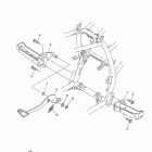 RAPTOR 250 YFM25RBL/YFM25RBW Подножки