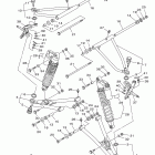 YFZ450RYL/YFZ450RYW Передняя подвеска колес