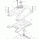 GRIZZLY 450 EPS 4WD HUNTER YFM45FGPHB Топливный бак