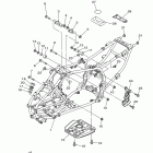 Raptor 350 YFM35RBW Рама