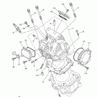 RAPTOR 700R YFM7RAW/YFM7RAL Головка цилиндра