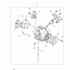 Grizzly 700 FI 4WD YFM7FGYB/YFM7FGYGR/YFM7FGYL Корпус дроселя в сборе