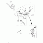 BRUIN 250 2WD YFM25BV Рулевые переключатели