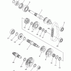 Wolverine 450 4WD YFM45FXYL Трансмиссия