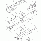 Wolverine 450 4WD YFM45FXYL Выхлопная система