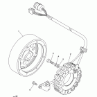Raptor 350 YFM35RBW Генератор