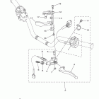 YFZ450RYL/YFZ450RYW Рулевые переключатели