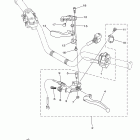 YFZ450 YFZ450YL/YFZ450YW Рулевые переключатели