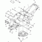 RAPTOR 250 YFM25RBL/YFM25RBW Рама