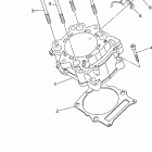 Raptor 700 YFM700RV Цилиндр
