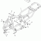 Grizzly 80 YFM80GV-B Рама