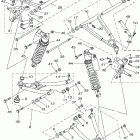 YFZ450V-B Передняя подвеска колес