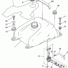 Bruin 250 YFM25BV Топливный бак