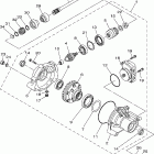 Grizzly 700 4WD YFM7FGPX-C Передний дифференциал