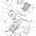 Raptor 80  YFM80RW Переднее крыло
