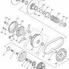 Wolverine 450 4WD YFM45FXW Сцепление