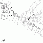 YFZ450V-B Водяной насос