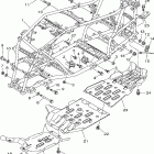 Grizzly 700 4WD YFM7FGPX-C Рама