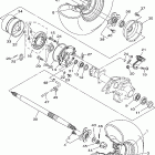Big Bear  YFM25BX Заднее колесо