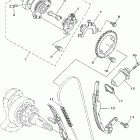 Grizzly 700 4WD YFM7FGPX-C Цепь механизма газораспределения