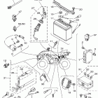 Wolverine 450 4WD YFM45FXX Электрика 1