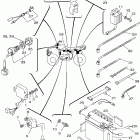 Grizzly 80 YFM80GX Электрика 1
