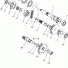 Grizzly YFM35FGIX Трансмиссия