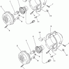 Big Bear 400 4WD YFM40FBX Фара