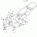 Raptor 80  YFM80RW Рама