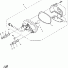 Raptor 350 YFM350RT-B Фонарь задний