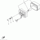 Grizzly 700 4WD YFM7FGPX-C Фонарь задний