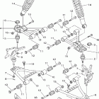 Kodiak 400 4X4 Передняя подвеска колес