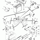 Grizzly 700 4WD YFM7FGX-B Электрика 1